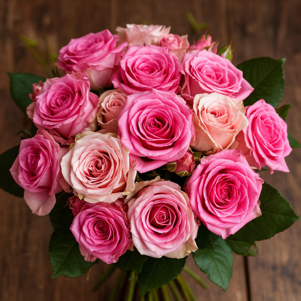 Розы в букетах. Тренды